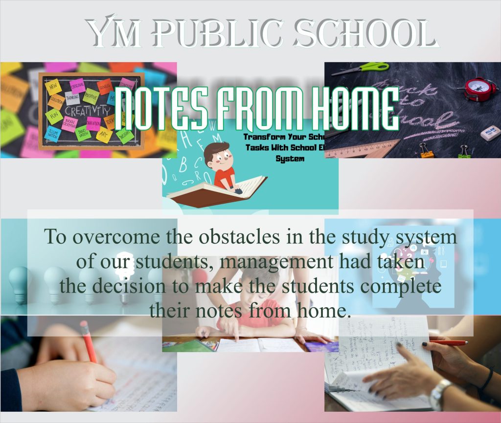 Notes From Home Collage